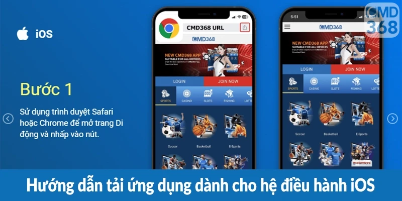 Hướng dẫn tải ứng dụng dành cho hệ điều hành iOS Hướng dẫn tải ứng dụng dành cho hệ điều hành iOS